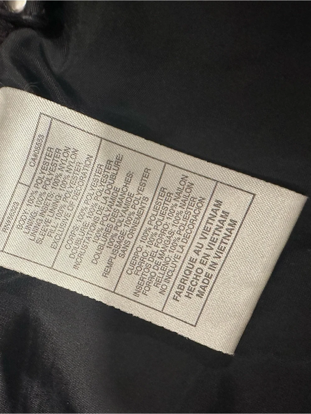 Nike Y2K full-zip fleece lined szM insulated winter light gray Minimalist jacket